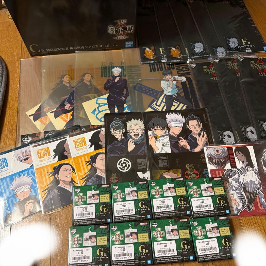 呪術廻戦　一番くじ　Ｂ賞　C賞　里香　五条悟　下位賞　28点　セット　フィギュア