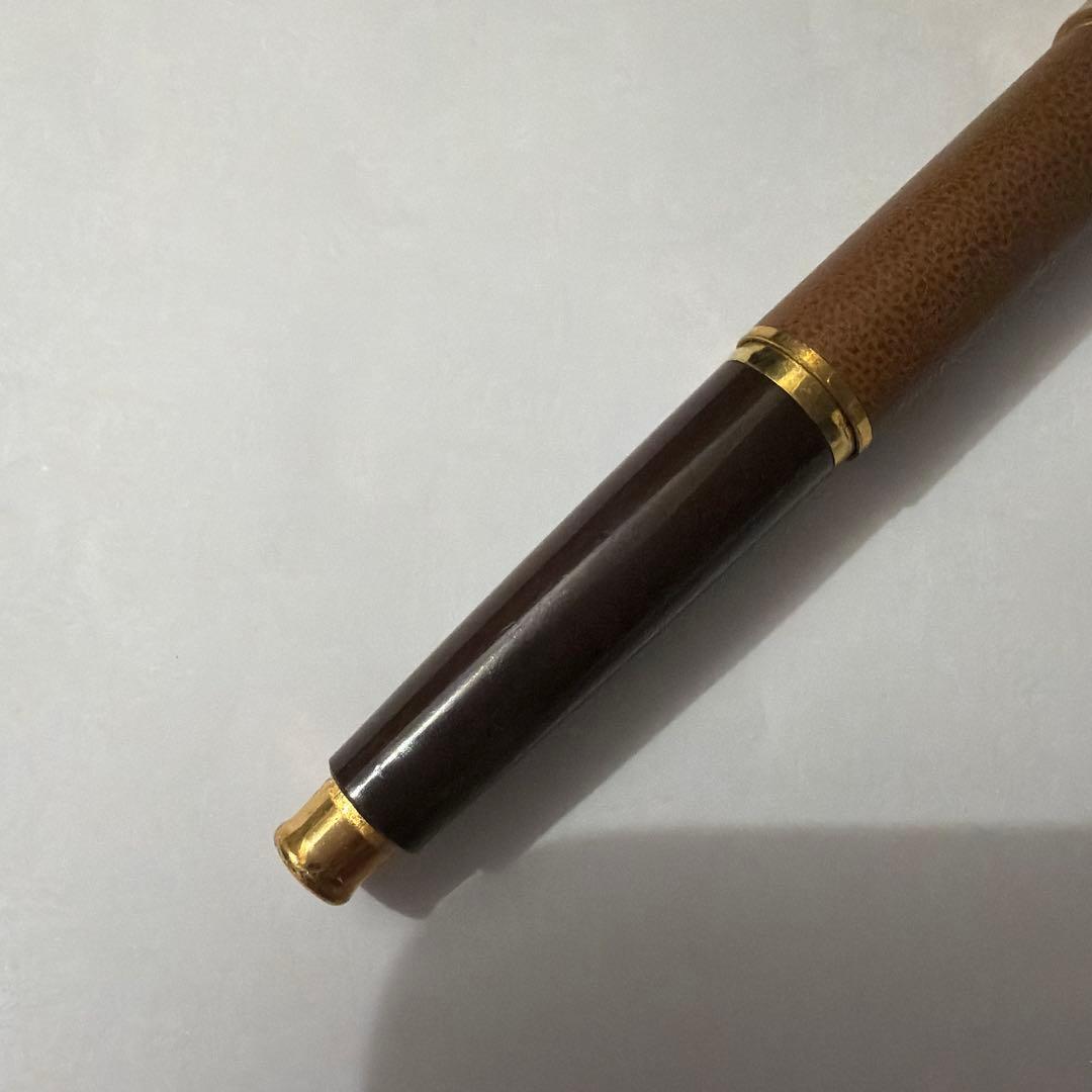 廃盤 Pentel ぺんてる バーバリー ケリー シャーペン 0.5 リベラ 革