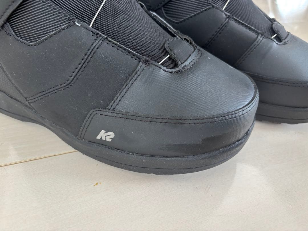K2 スノーボードブーツ ブラック　27㎝　1回使用