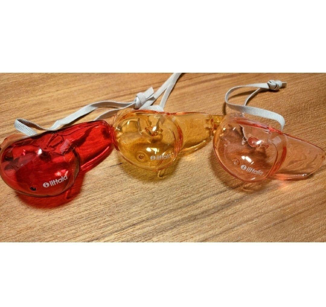 未使用 イッタラ ガラス バード 3色 オーナメント  シエッポ