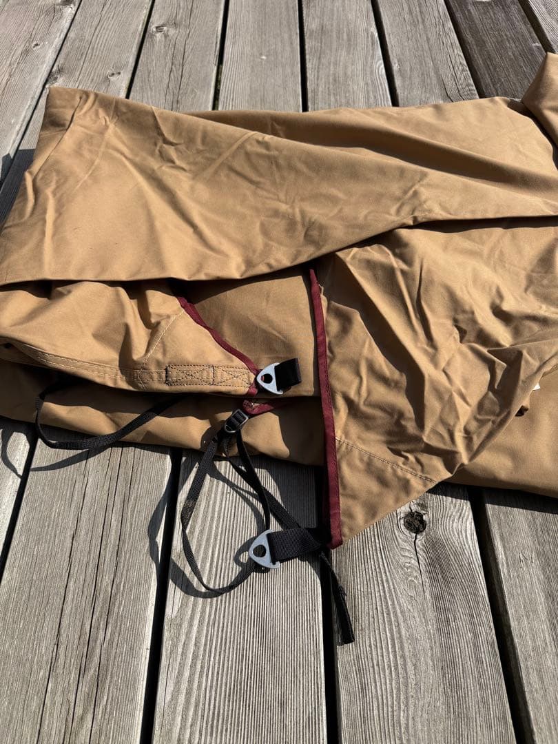 美品テンマクデザイン パンダ タープ TC スチールポール付き