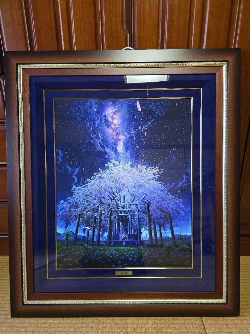 mocha 桜香微酔　版画