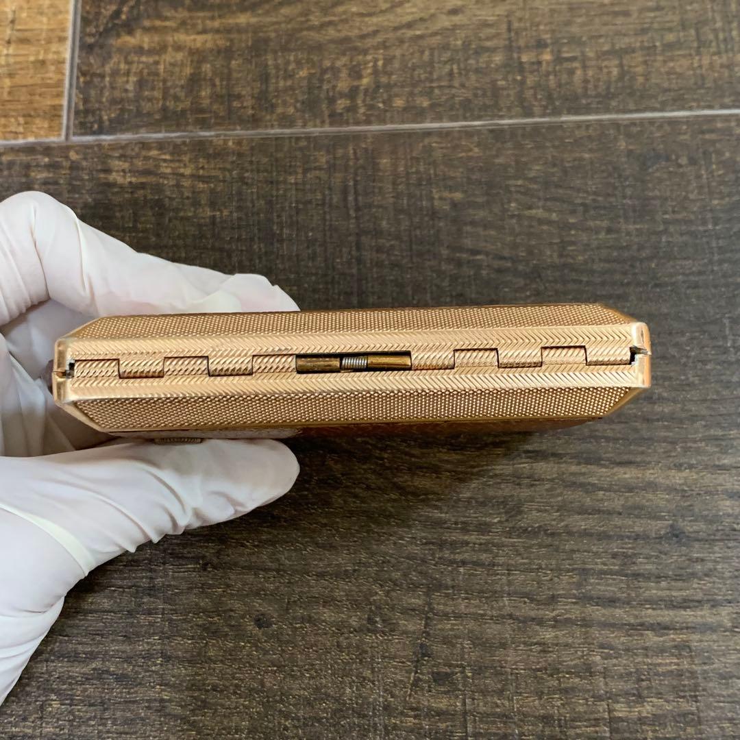 【激レア貴重】衆議院議員 ウインドミル×ロンジン ライター内蔵タバコケース 菊紋