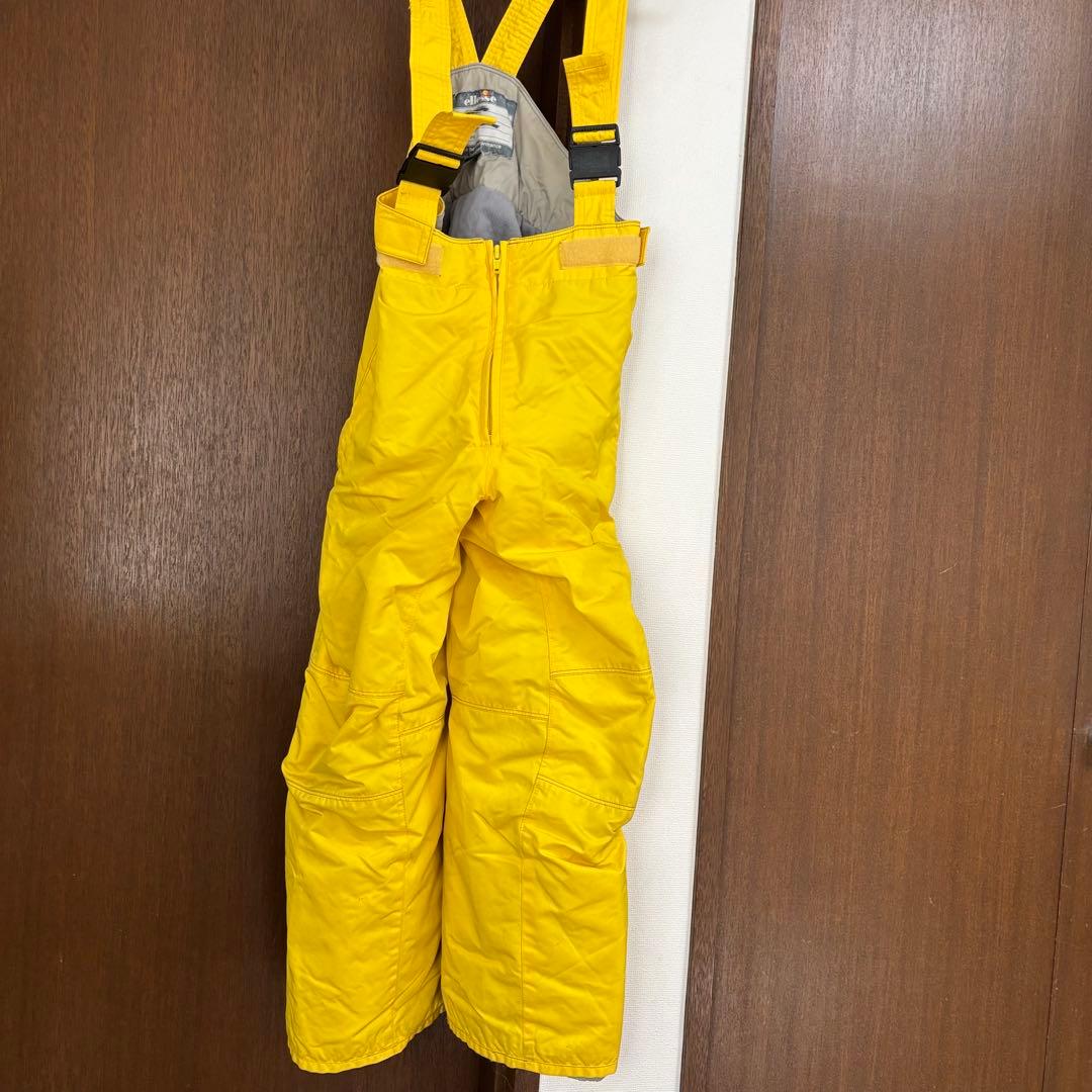 ellesse スキーウェア グレー/イエロー　130