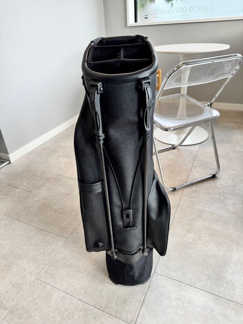 美品Vessel スタンドバッグ ブラック　キャディバッグ