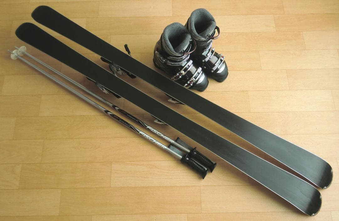 ■■送料無料■アトミック■メンズスキーフルセット■板159靴26.5■メンテ付■