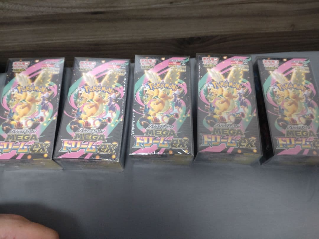 ポケモンMEGA ドリームEX 5BOX　シュリンク付