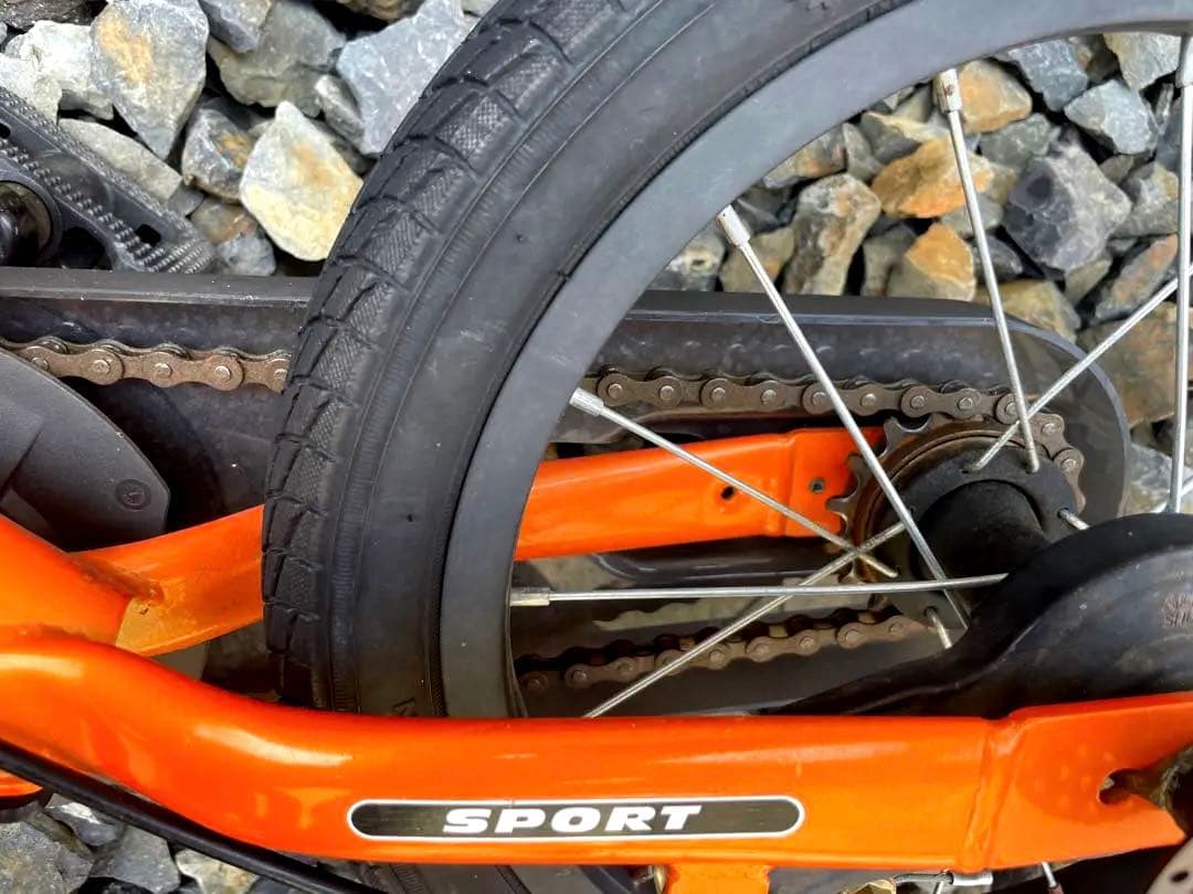 STRIDER ストライダー 14x 14インチ オレンジ キックスタンド付き