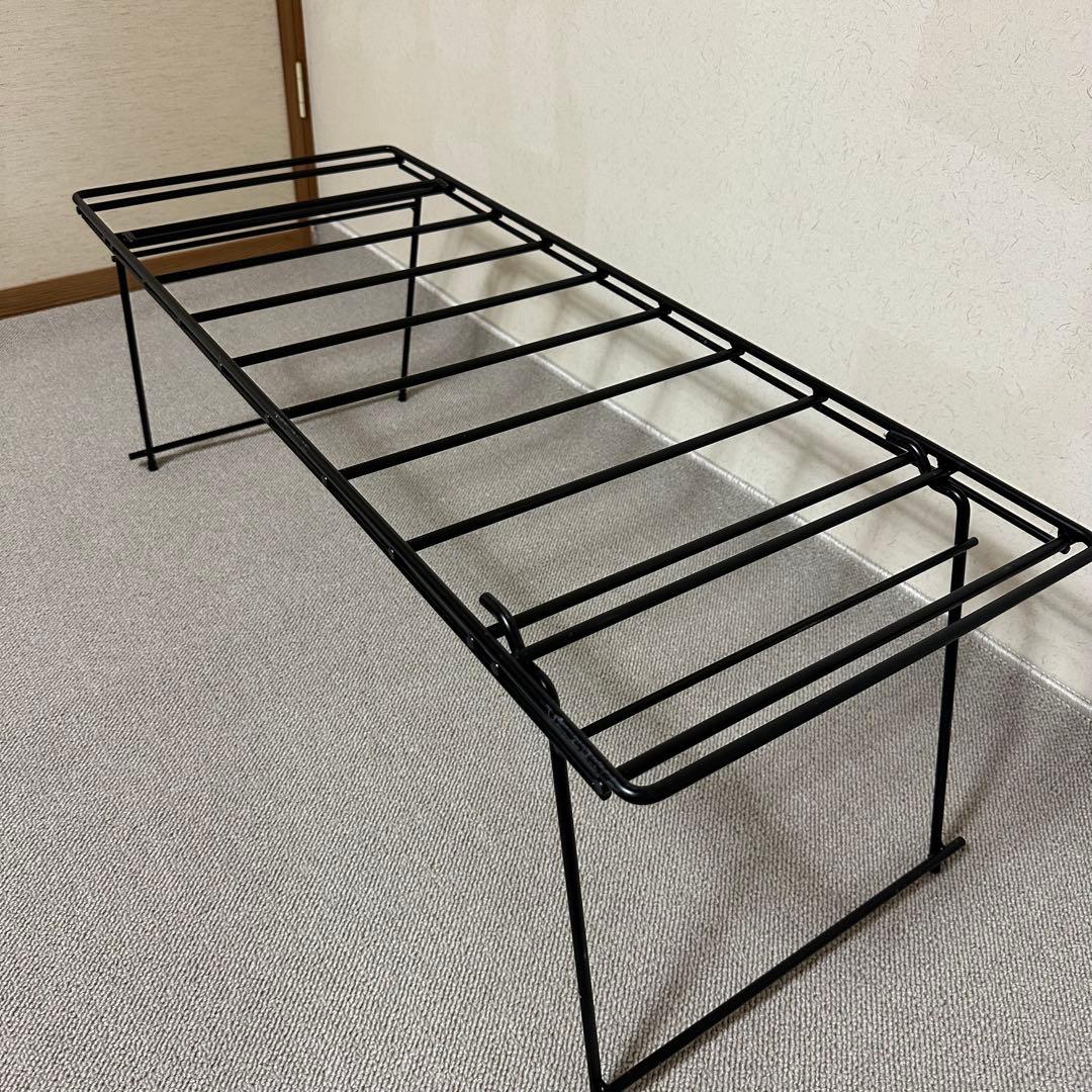 【美品⭐️】ハングアウト　折りたたみ式クランクスタッキングラック 3つセット