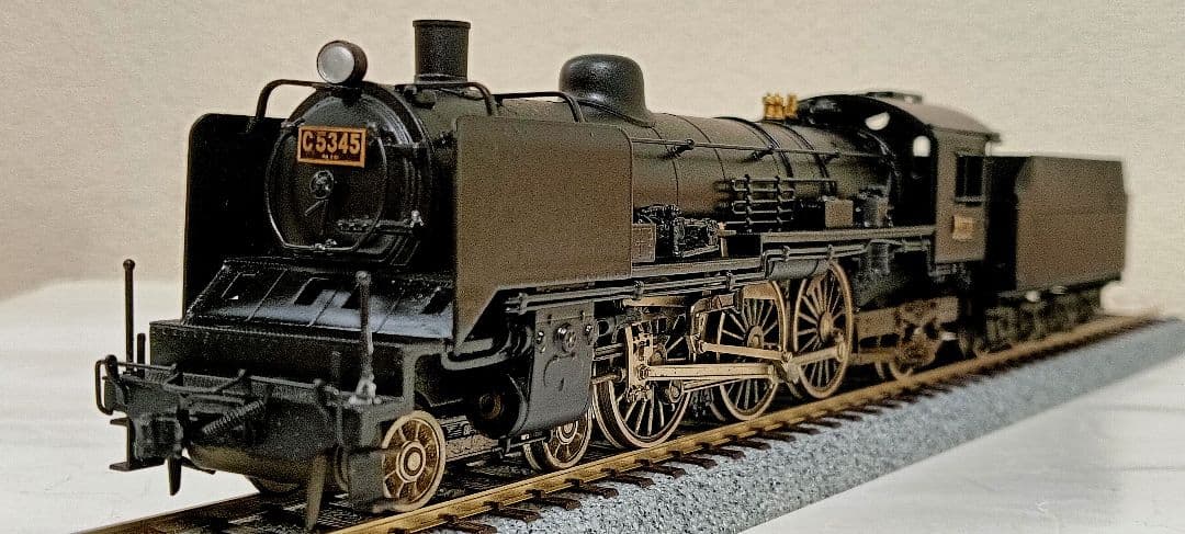 HO、 カツミ Ｃ53蒸気機関車、 モーター交換、メンテナンス済