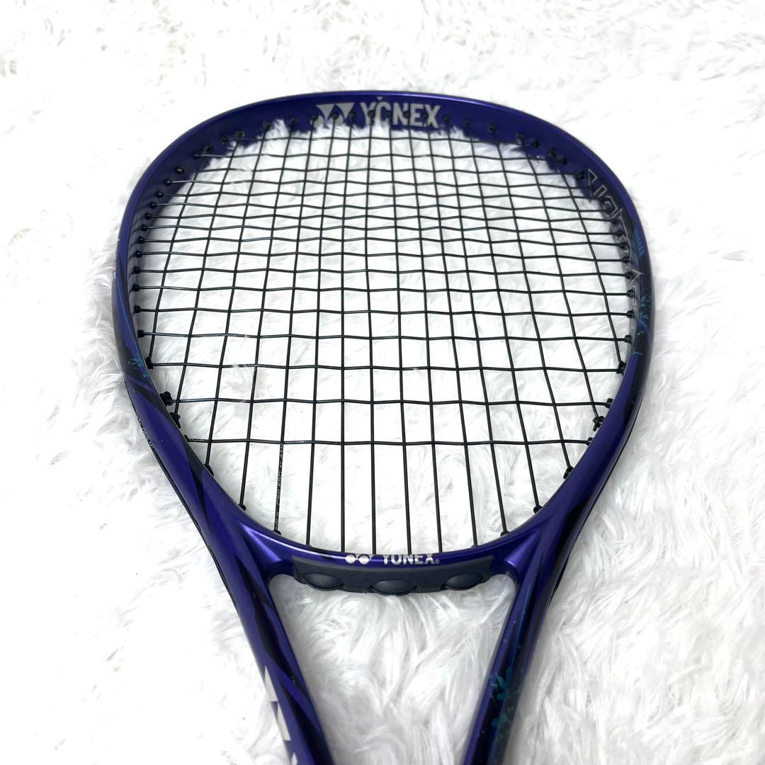 【美品】 ヨネックス ボルトレイジ 7S UL0 ソフトテニス ラケット 後衛
