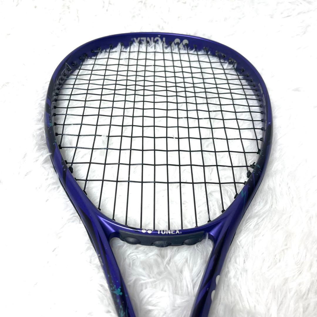 【美品】 ヨネックス ボルトレイジ 7S UL0 ソフトテニス ラケット 後衛