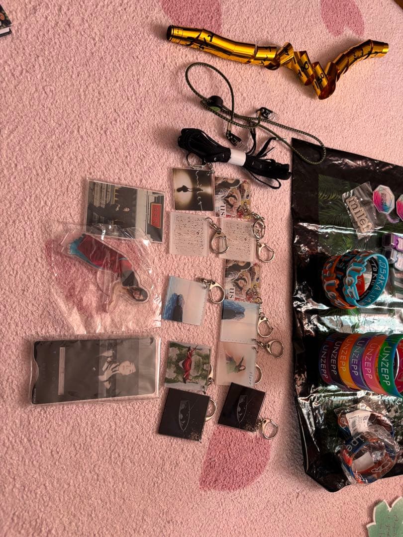 miletさん色々なツアーグッズ