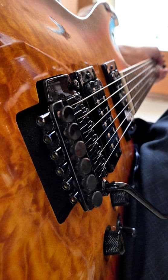 BST-480 3TS (Bacchus)限定生産 　エレキギターフロイドローズ