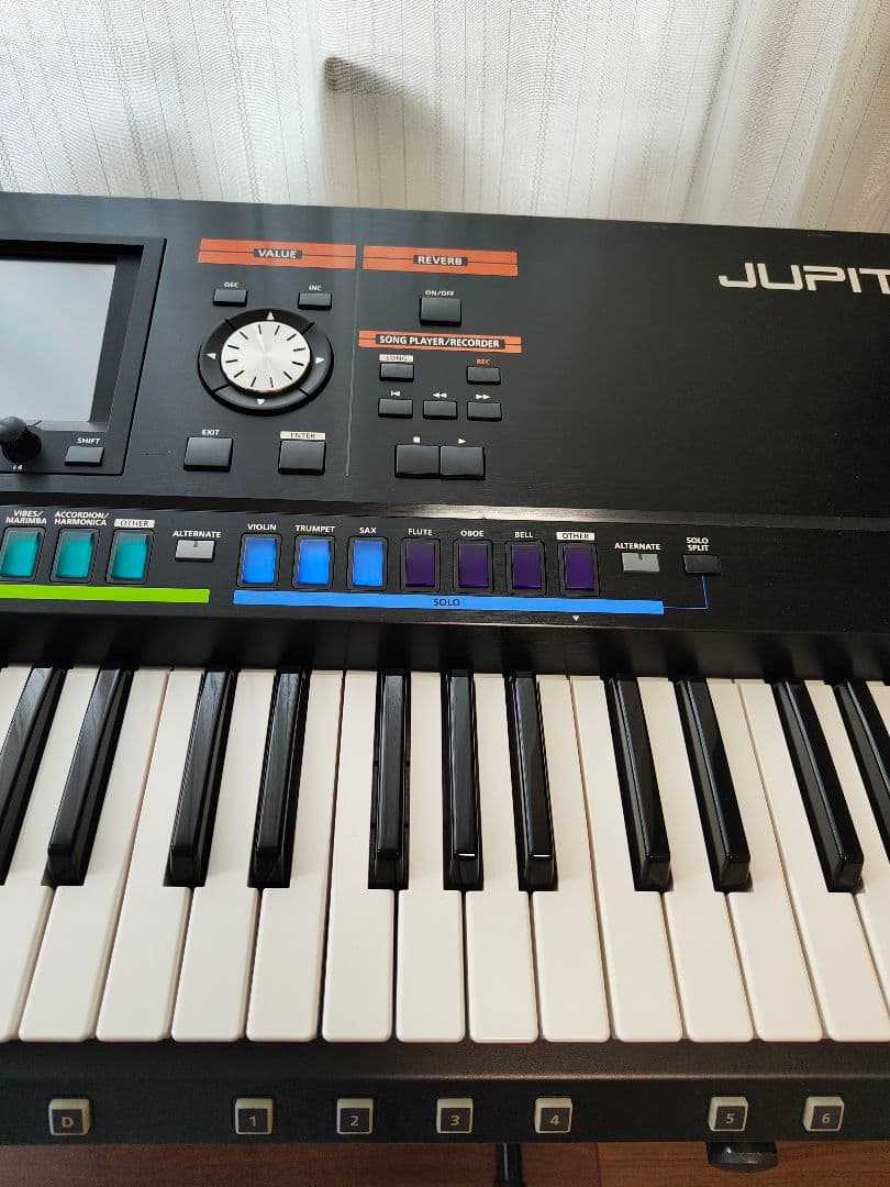 Roland JUPITER-80 シンセサイザー＋ゲーターフライトケース付き