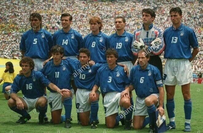 イタリア代表 1994 ホーム ユニフォーム #10 R.BAGGIO