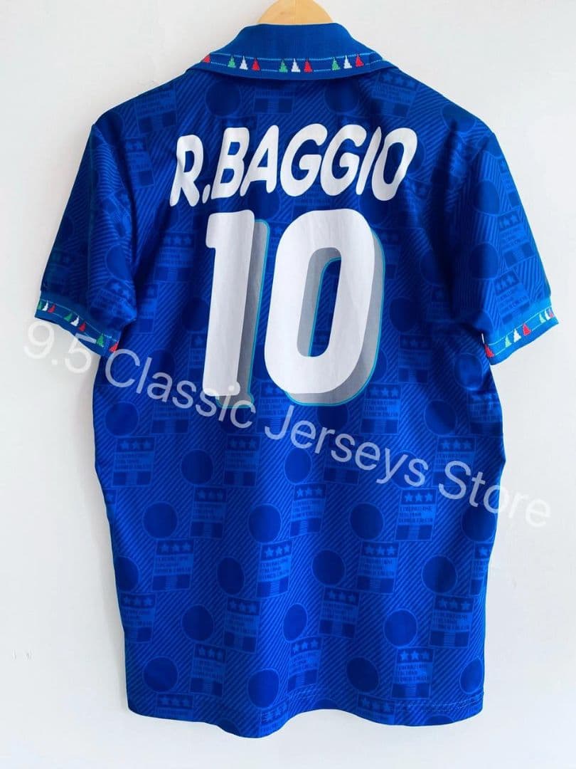 イタリア代表 1994 ホーム ユニフォーム #10 R.BAGGIO