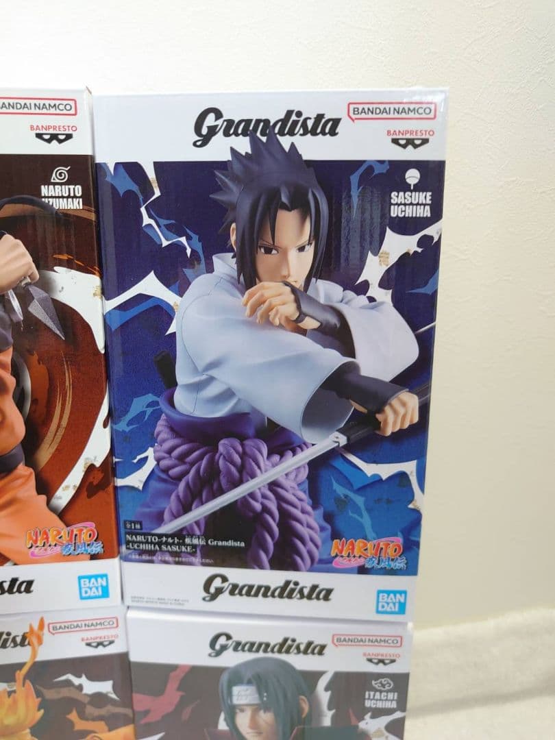 NARUTO Grandista 新品未開封 フィギュア セット うちはイタチ等