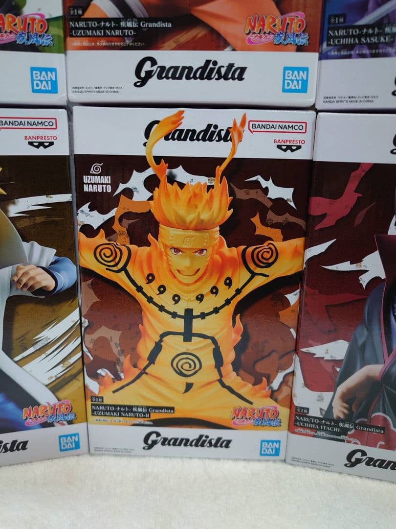 NARUTO Grandista 新品未開封 フィギュア セット うちはイタチ等