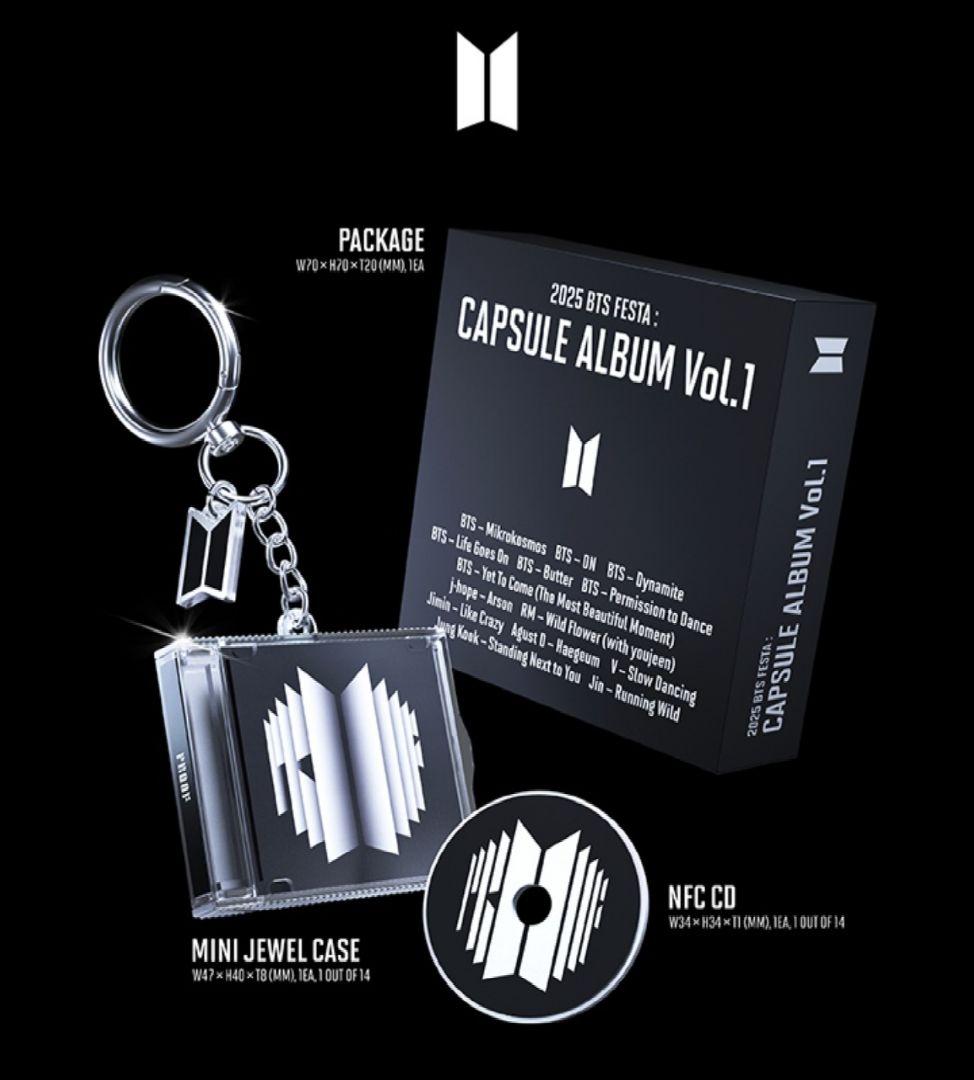 BTS FESTA CAPSULE ALBUM VOL.1　コンプリート