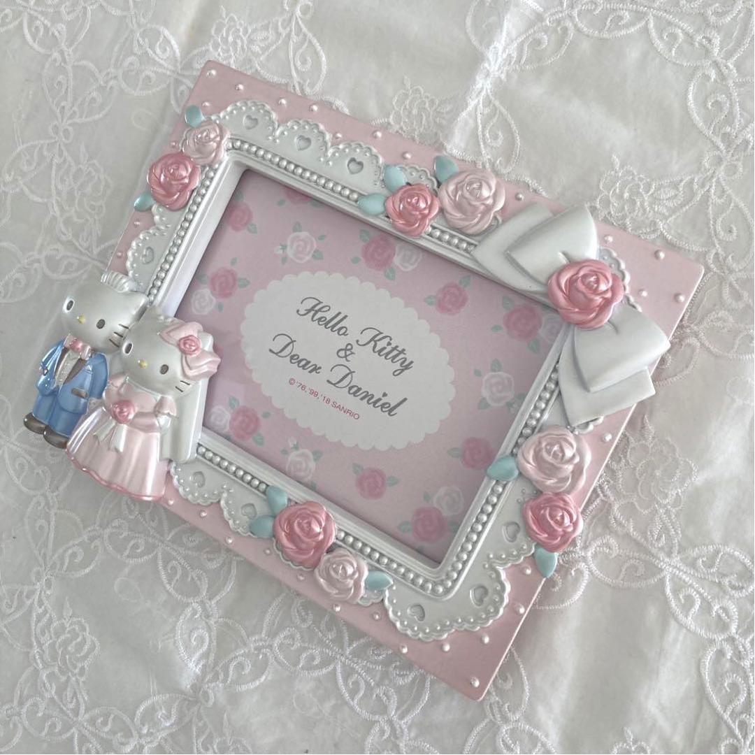 新品・未使用　希少　レア　激かわ　キティ　ダニエル　ウェディング　フォトフレーム