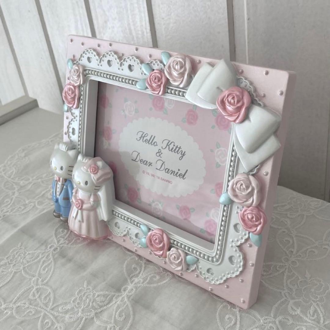 新品・未使用　希少　レア　激かわ　キティ　ダニエル　ウェディング　フォトフレーム