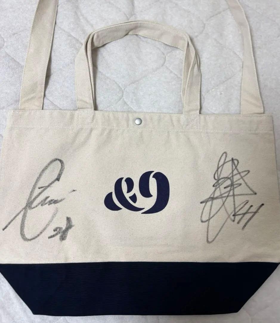 横浜Denaベイスターズ　代打店長　直筆サイン&9トートバッグ　勝又　佐々木