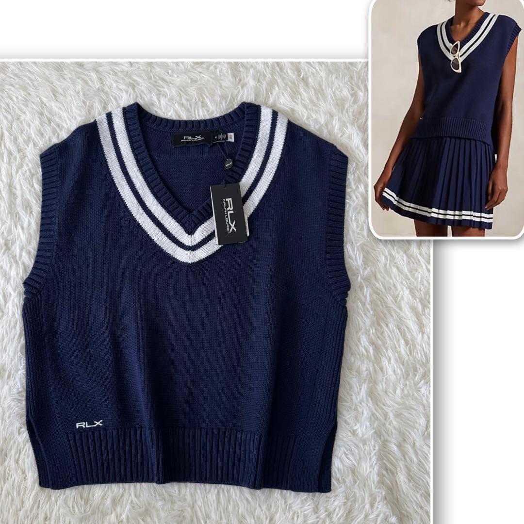 25年モデル✨新品タグ付き RLX ラルフローレン レディース ベスト Mサイズ