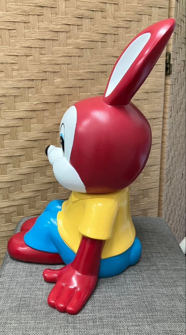 お値下げ！【希少】ピョンちゃん　ウサギ フィギュア 36cm 座り#2