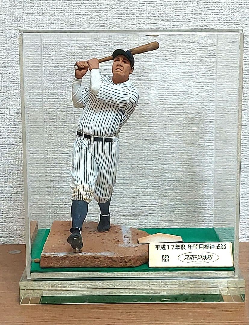 野球　ベーブ•ルース　フィギュア　 ニューヨーク・ヤンキース　 レア