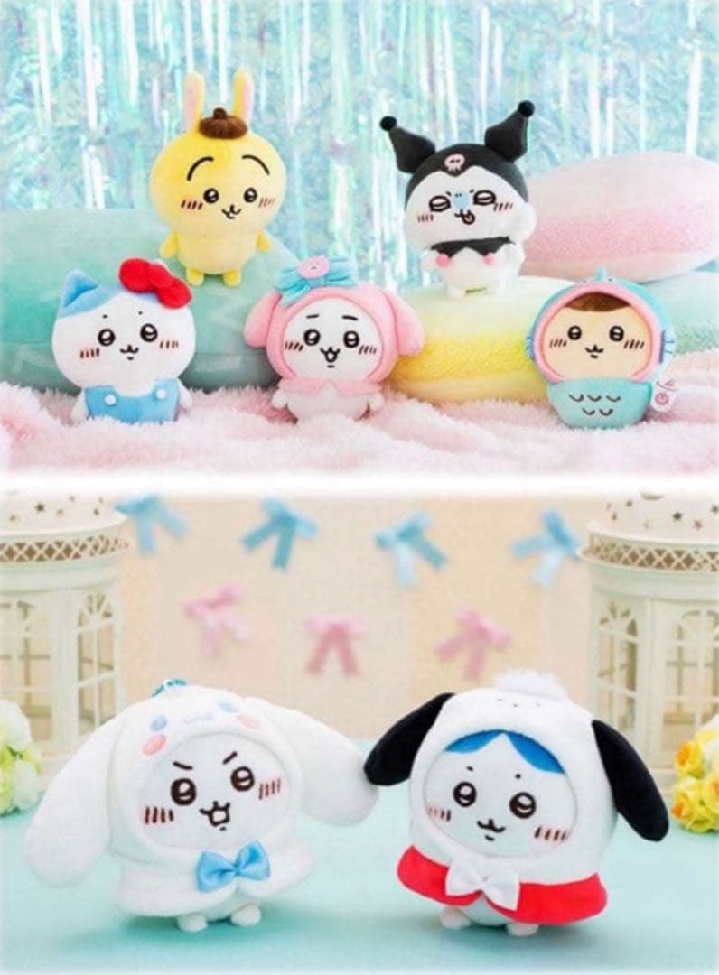 ちいかわ×サンリオキャラクターズ ぷちミニマスコット コンプセット