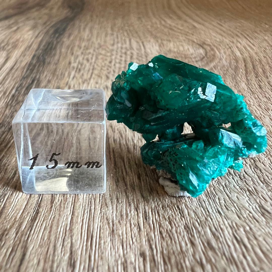 ダイオプテーズ  A5 鉱物 標本 原石