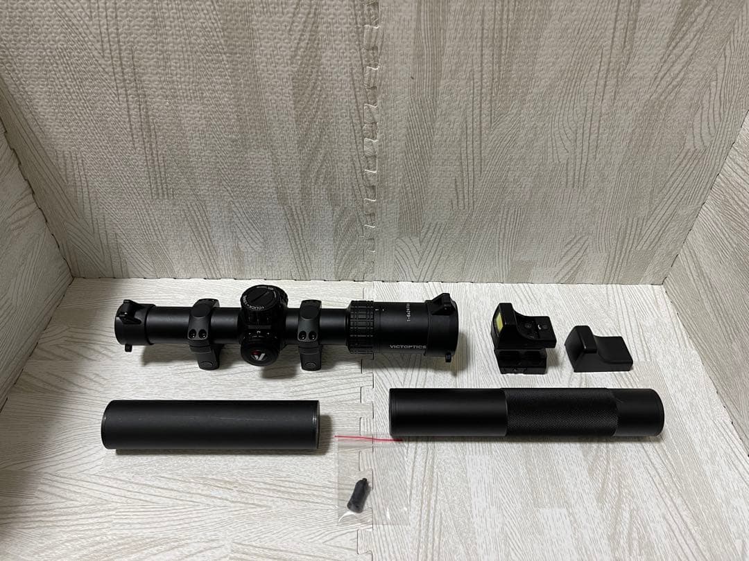サプレッサとスコープセット