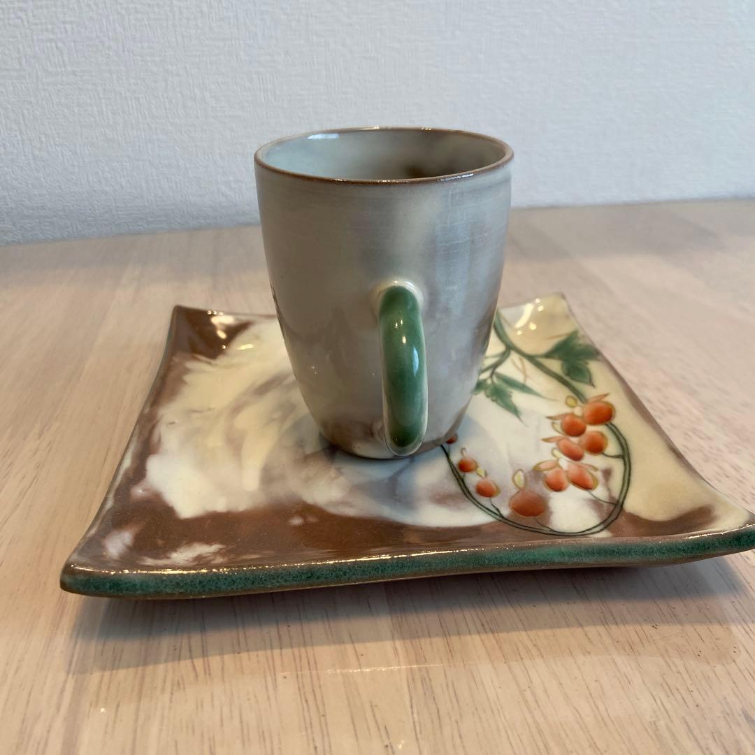 京焼　陶あん　コーヒーカップ&ソーサーセット