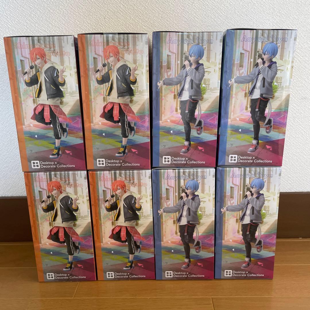 プロジェクトセカイ　東雲彰人×4 青柳冬弥×4 フィギュア8体セット