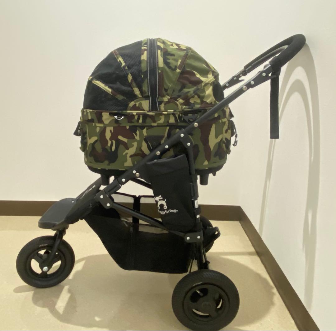 Air Buggy for dog DOMEエアバギー ペットカート迷彩