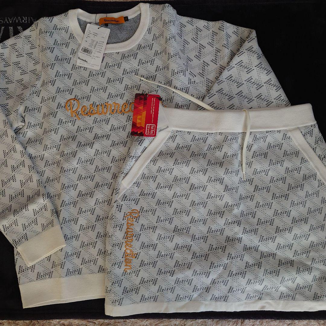 【新品未使用】レザレクション　GMクルーネックニットとスカートセット