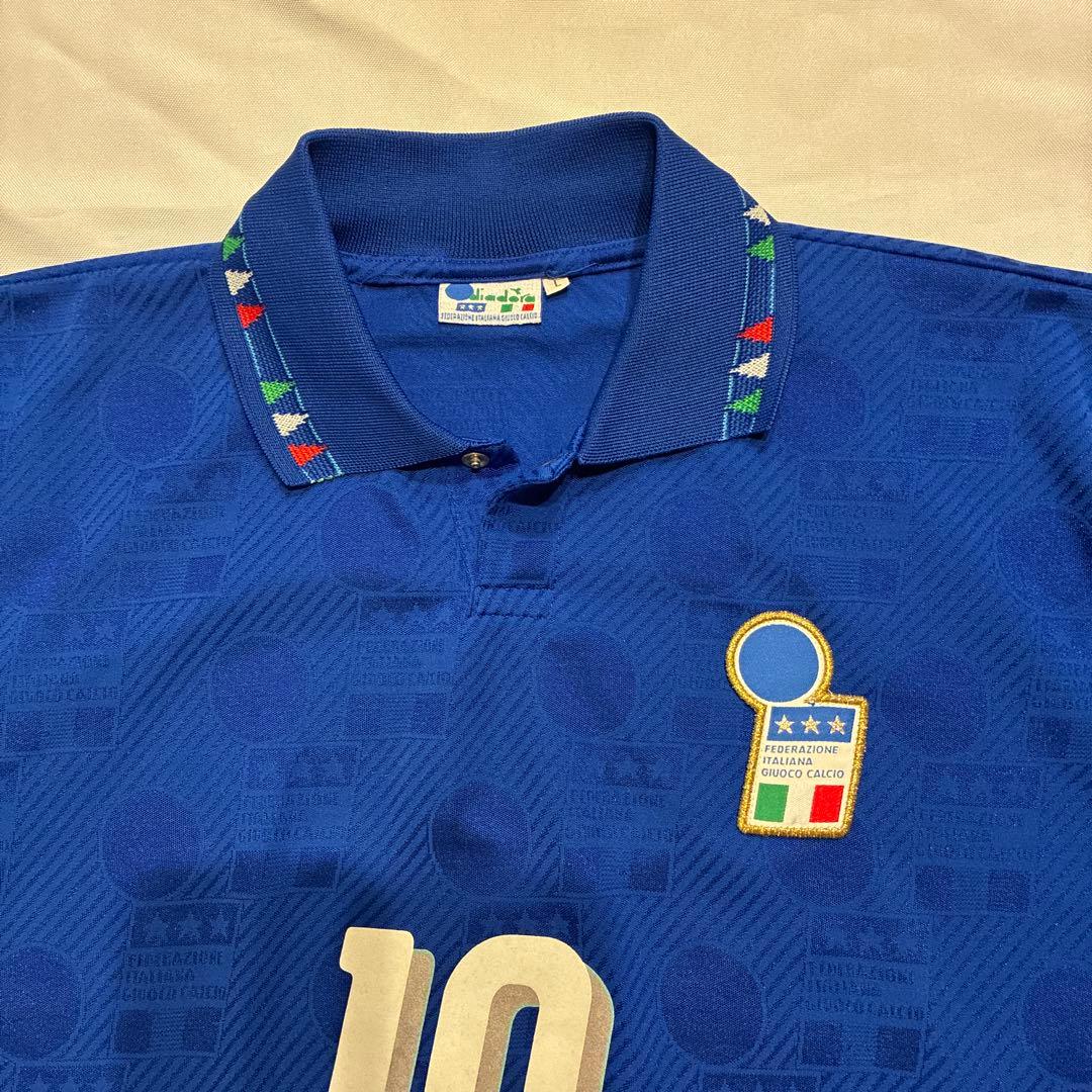 1994年アメリカWCイタリア代表 ユニホーム 背番号10ロベルトバッジオ