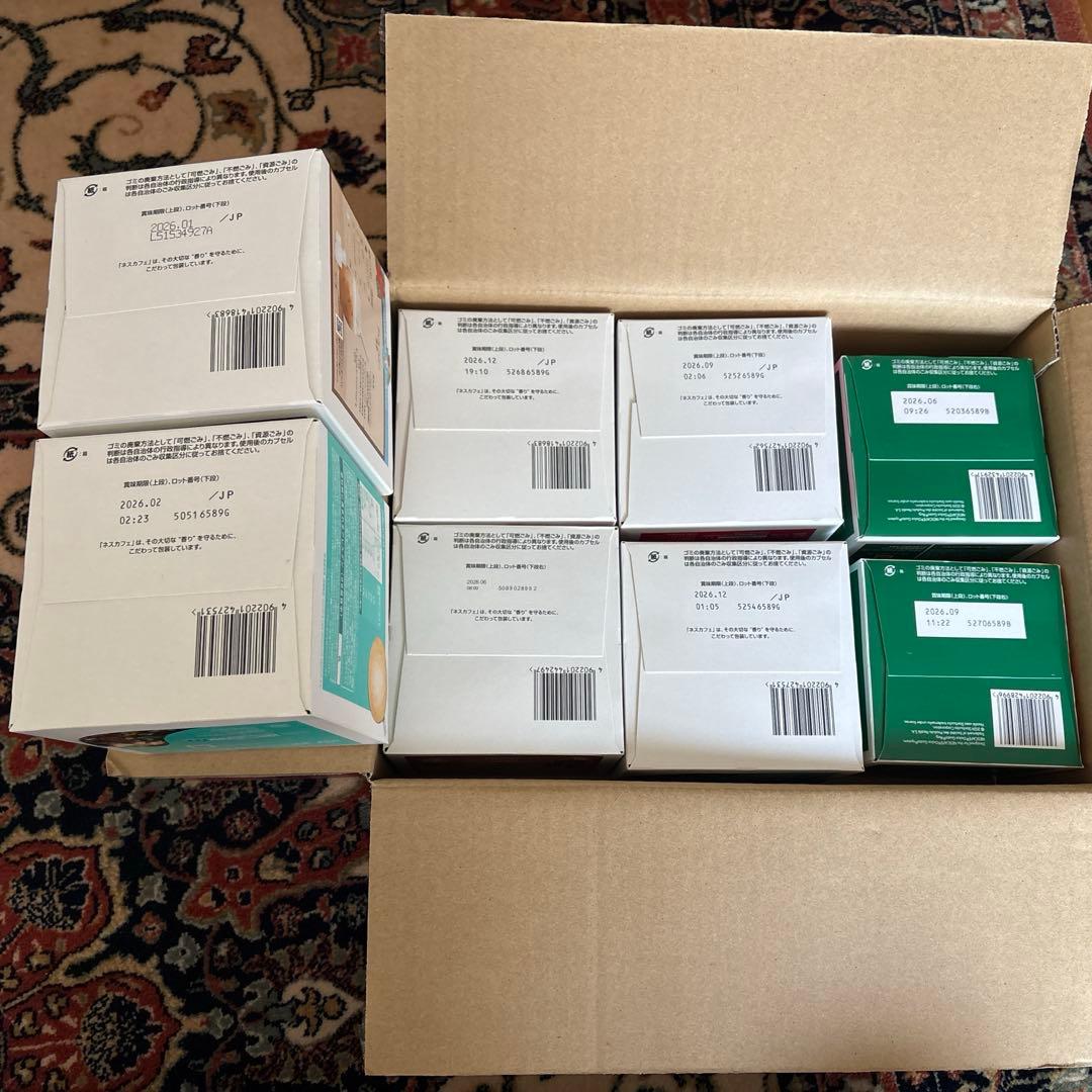 ネスカフェドルチェグスト　詰め合わせ6箱セット 新品未開封