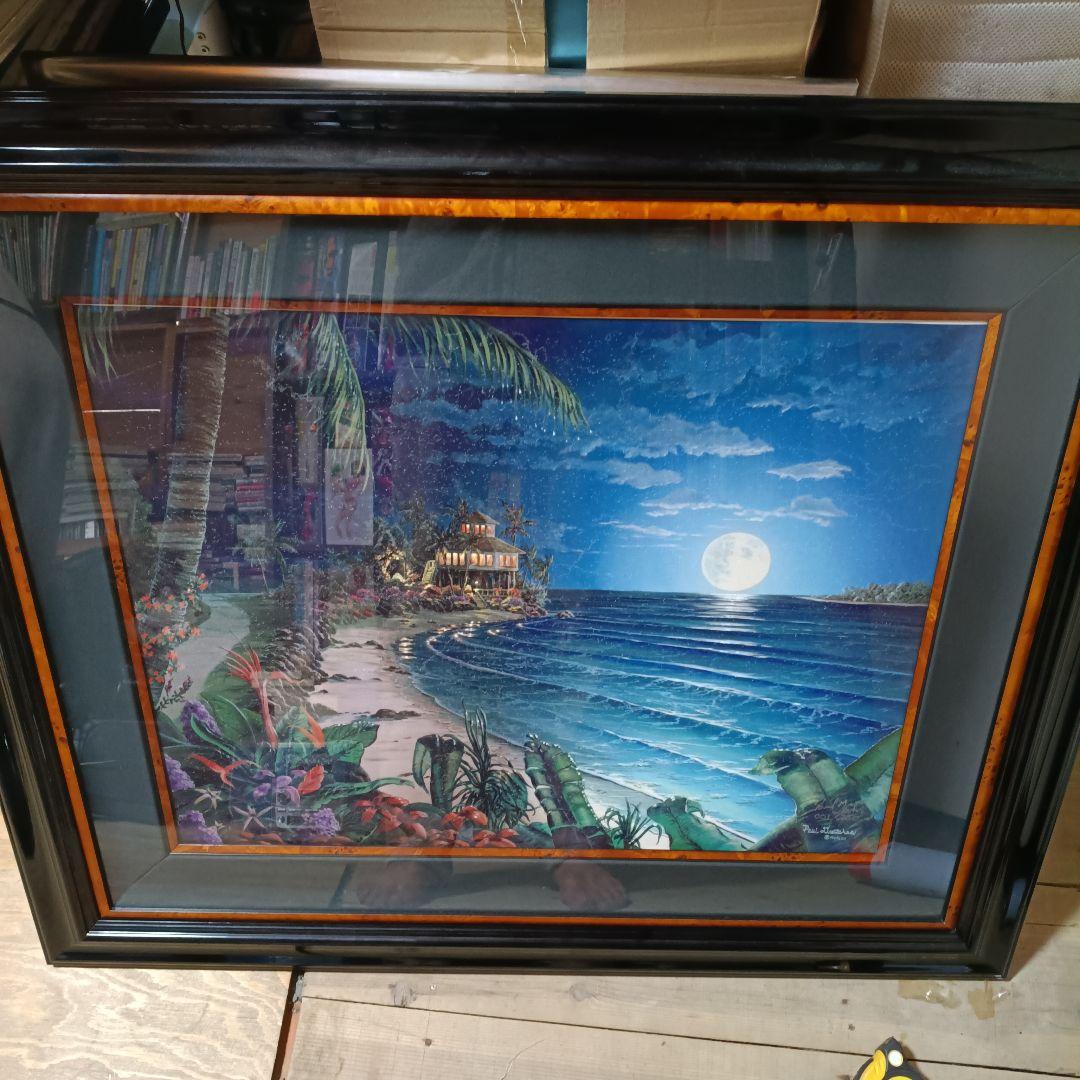 Paul Heeley 001/250 キャンバスアート フロリダ 月夜の海