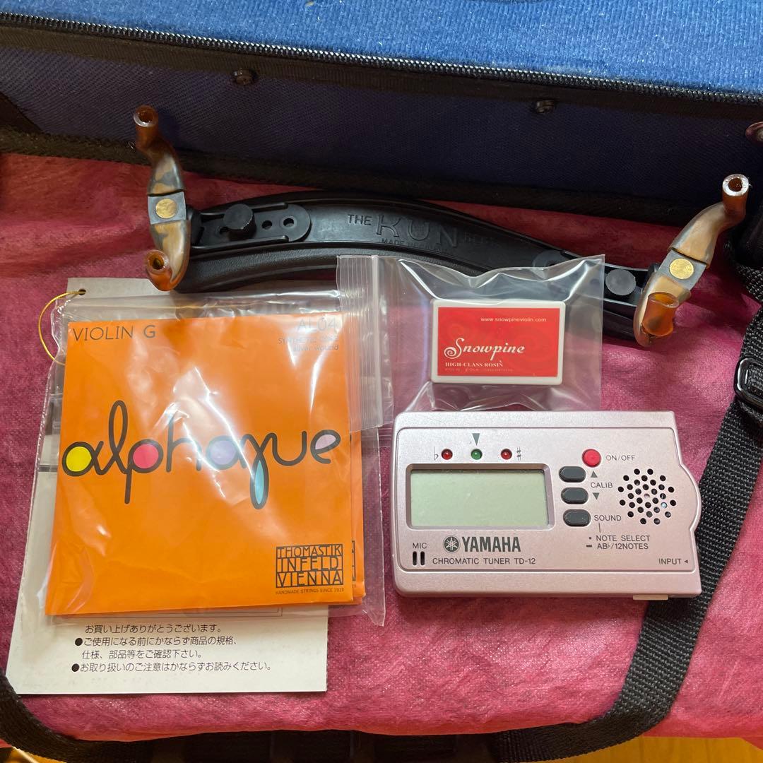 モ*ン様 SUZUKI 鈴木バイオリン 2001年製 No.200 4/4 付属