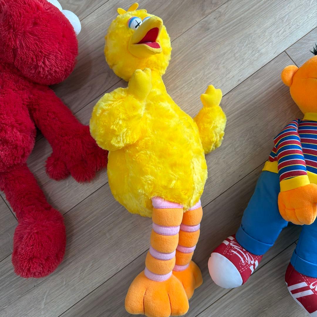 セサミストリート ぬいぐるみセット　ユニクロ　カウズ