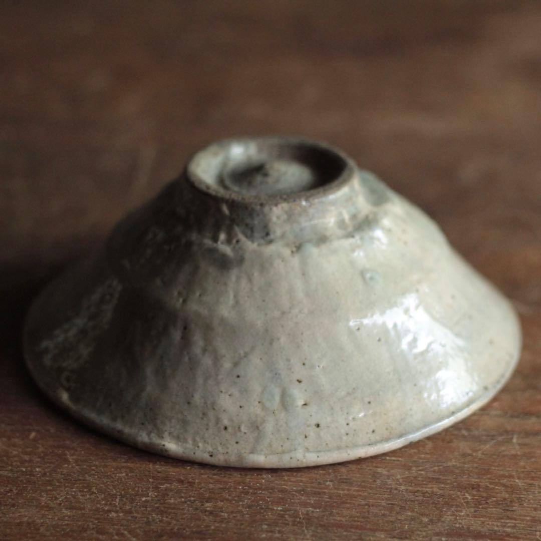 刷毛目 茶碗 無地刷毛目 茶道具 古道具 アンティーク