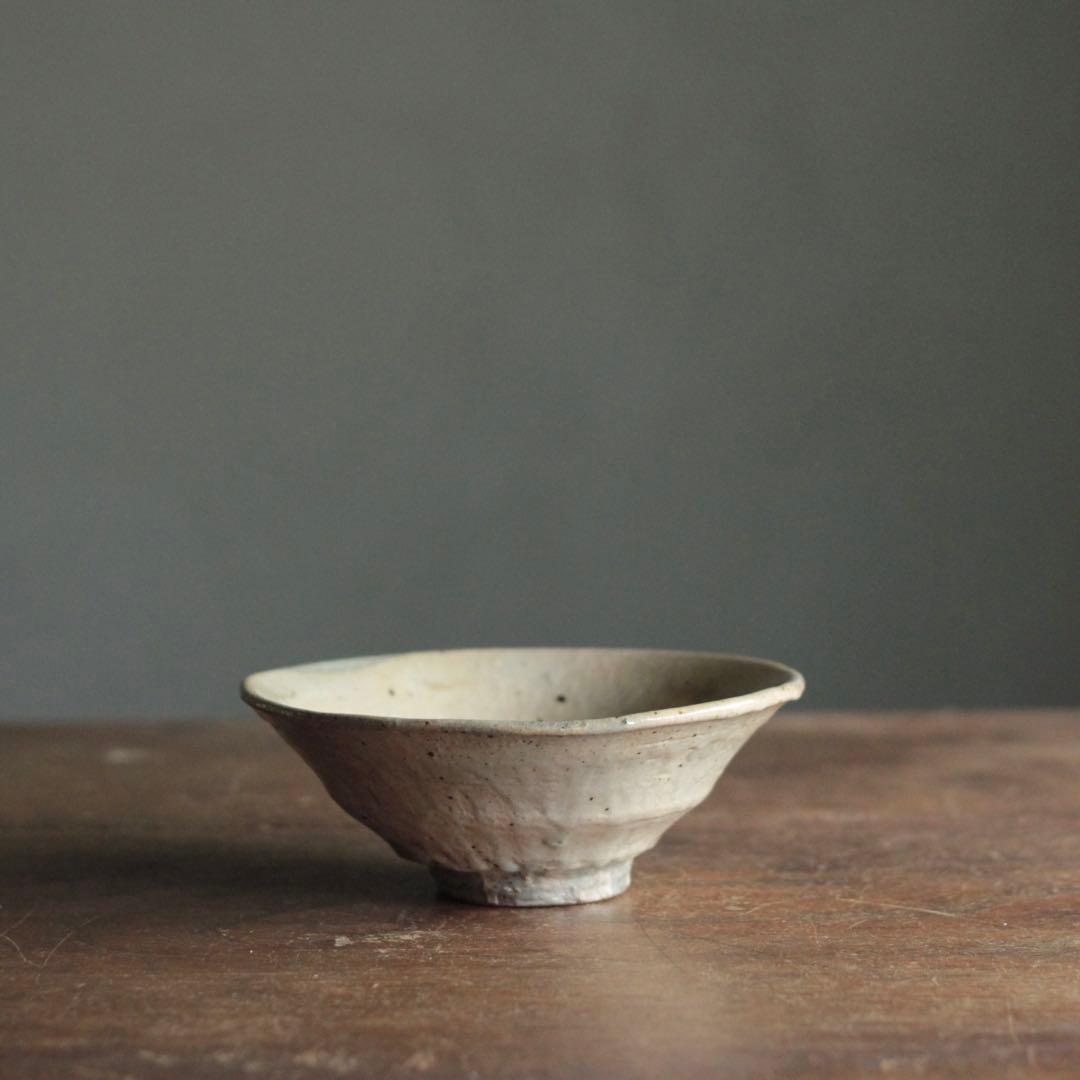 刷毛目 茶碗 無地刷毛目 茶道具 古道具 アンティーク