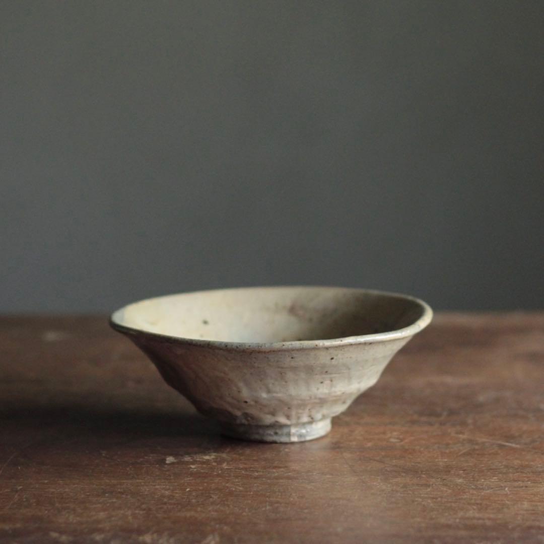 刷毛目 茶碗 無地刷毛目 茶道具 古道具 アンティーク