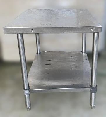 マルゼン 業務用ステンレス作業台 BWG-076N H650×W750×D600