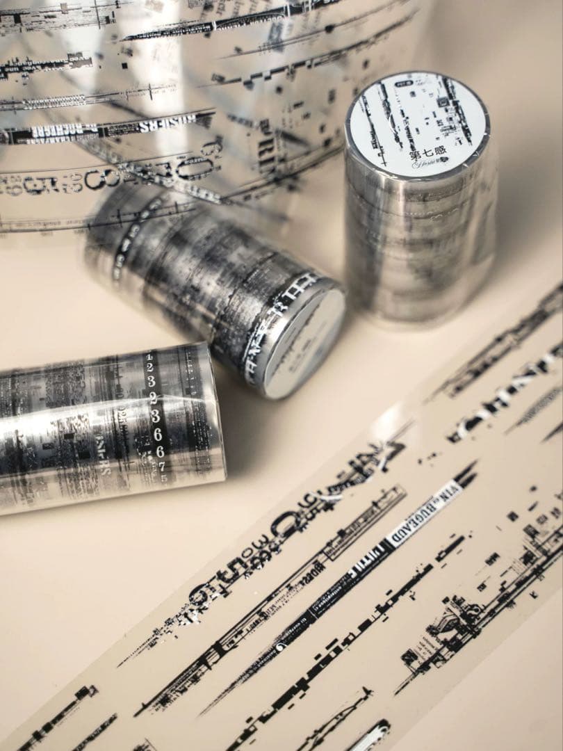 Hoshi奶芙《第七感》海外マスキングテープ　マステ 【2678】