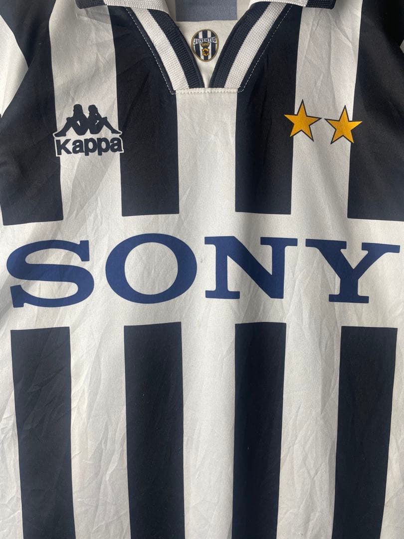 ササさん専用90sユベントスSONYヴィンテージ ユニフォーム　Apple ts
