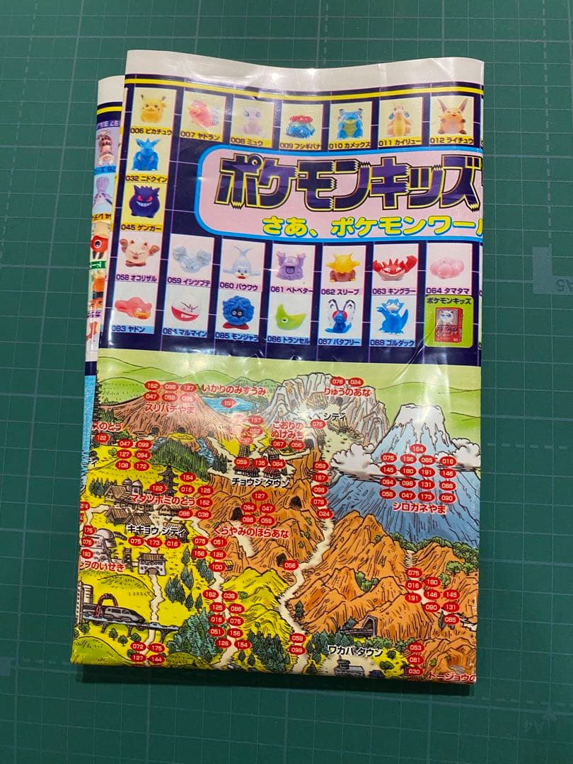 ポケモンワールドマップ ポスター　ポケモンキッズ