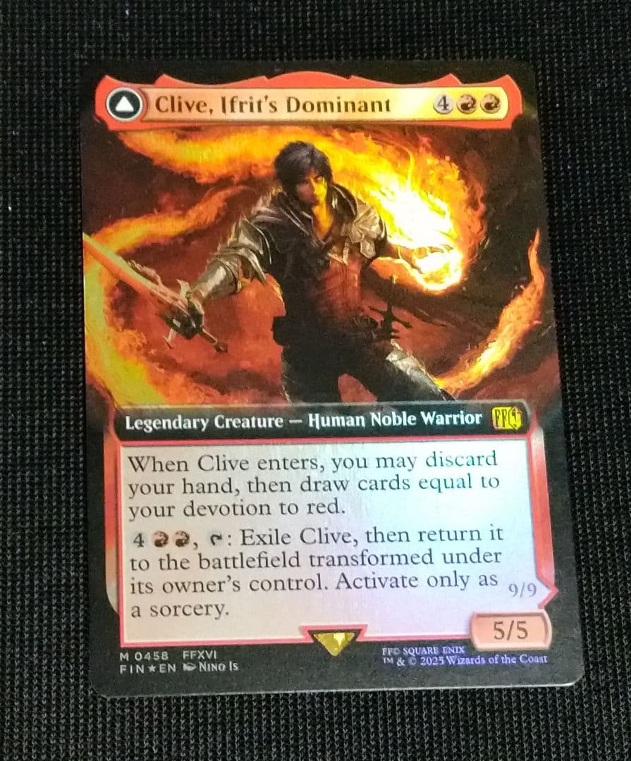 イフリートのドミナント、クライヴFOIL 拡張